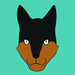 illustration of a dog