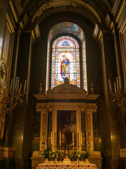 Fototapeta na wymiar St. Stephen's Basilica in Budapest, Hungary.