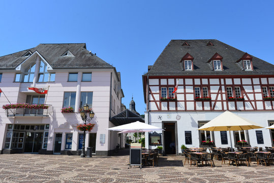 Marktplatz in der Altstadt Ahrweiler