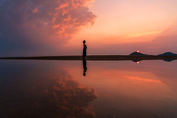 父母ヶ浜夕景マタニティーフォト