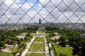 blick von Eiffelturm