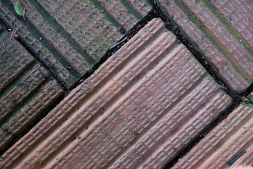 close up brick