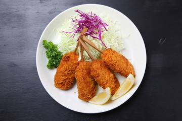 ロース串カツ四本盛