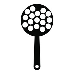 Kitchen Pan vectoriIcon on white background. Frying pan symbol illustration.