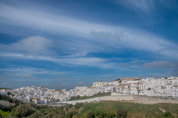 Fototapeta na wymiar Hermoso pueblo de Andalucía, Vejer de la frontera en la provincia de Cádiz