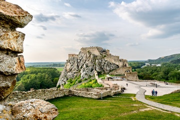 Devin Castle Slovakia 10 - obrazy, fototapety, plakaty