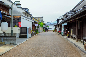 Fototapeta premium 卯建（うだつ ）で有名な徳島県美馬市の脇町