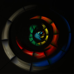 Digital Art, abstract 3D objects with soft lighting, Germany