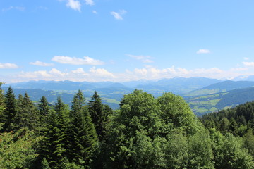Pfänder, Bregenz (Austria): a somewhat misty view