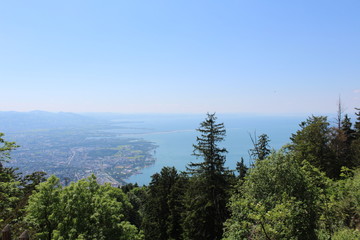 Pfänder, Bregenz (Austria): a somewhat misty view