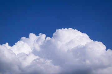 Beautiful abstract cloud and clear blue sky landscape nature background and wallpaper