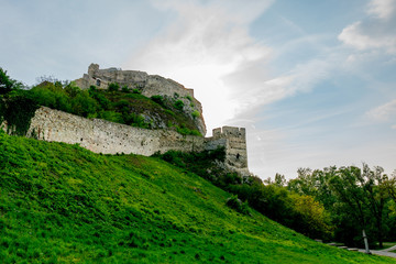 Fototapeta na wymiar Devin Castle Slovakia 37