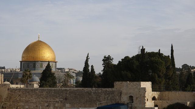 The temple mount and the al axa mosque