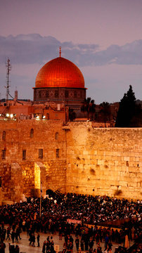 shabbat at the wailing wall