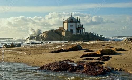 Chapel of the Lord of the Stone in Miramar, Portugal