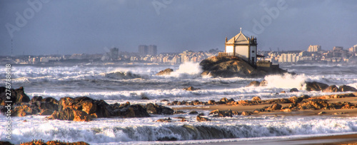 Chapel of the Lord of the Stone in Miramar, Portugal