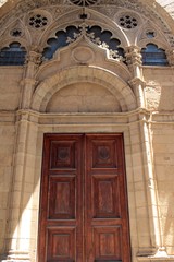 The door of Orsanmichele, Florence