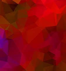 Fototapeta premium Abstract multicolor Orange and red background. Vector polygonal design illustrator