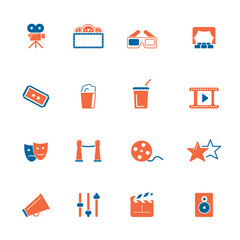 Movie and Film Industry Icons 