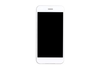 Smartphone isolated on white background