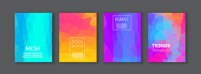 Abstract modern futuristic creative purple