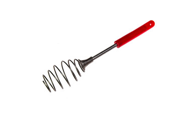 Whisk for whipping products on a white background