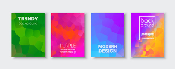 Abstract modern futuristic creative purple