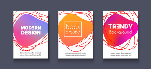 Obraz premium Abstract modern futuristic creative purple