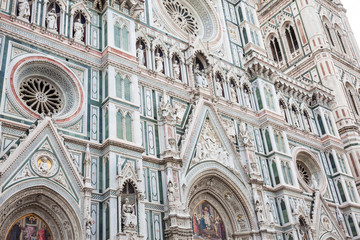 The Giotto Campanile and Florence Cathedral consecrated in 1436