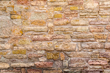 Antique natural stonewall flat texture