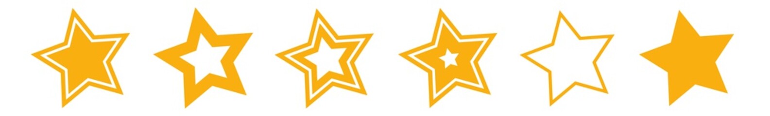 Star Orange | Icon | Logo | Variations