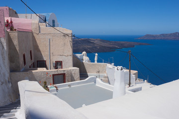 greek orthodox church in santorini greece