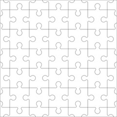 Puzzle seamless pattern. Texture mosaic background.