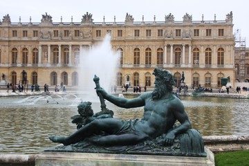Fototapeta na wymiar le château de Versailles