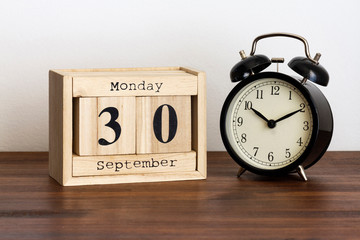 Monday 30 September
