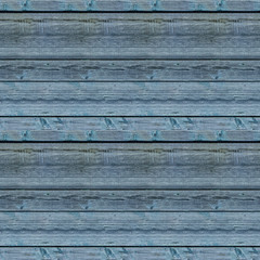 Seamless photo pattern of old wooden plank fence with corrosion.