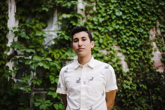 Portrait of young man&nbsp;