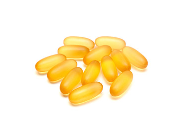 The biological fortified food supplement Omega capsules