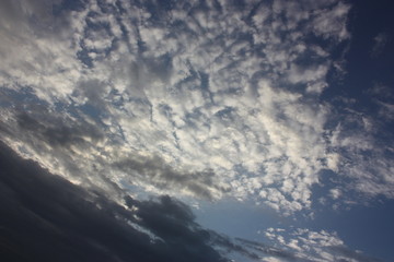 sky with clouds