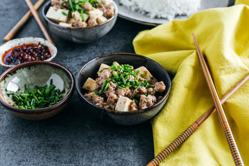 Mapo Tofu Dinner