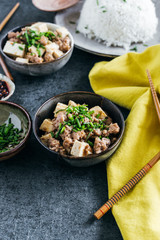 Mapo Tofu Dinner