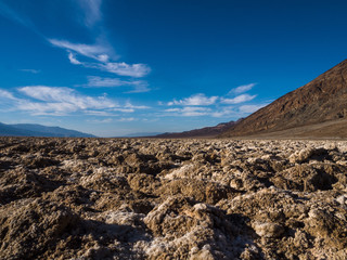 Death Valley National Park and Zabriskie point