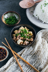 Mapo Tofu Dinner