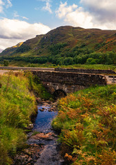 Bridge in the highlands