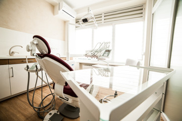 Modern dental clinic for patients.
