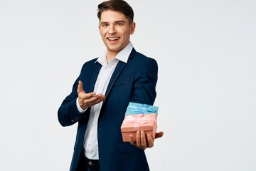 businesswoman with folder