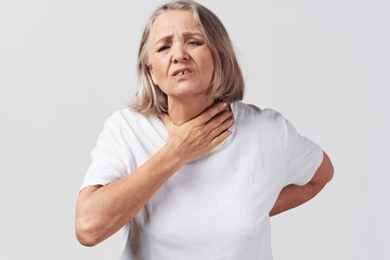 Fototapeta premium portrait of senior woman