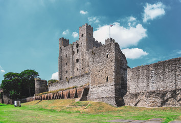 Fototapeta na wymiar Rochester Castle