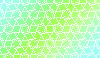 Pattern With Abstract Illusion Triangles. Gradient background. Vector Illustration. Design For Paper, Flyer, Presentation, Invitation Card