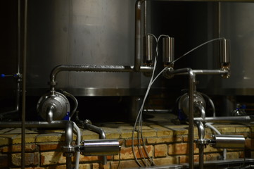 industrial interior of an old factory